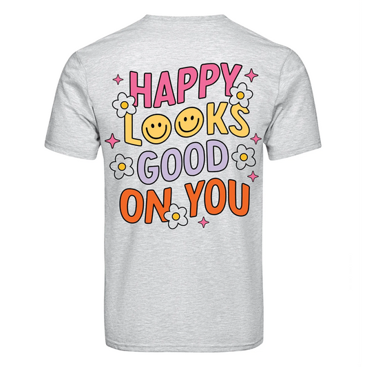 Master Maker Crafts -  DTF Heat Transfer Only - Happy Looks Good 10" (Shirt/Tote NOT Included)