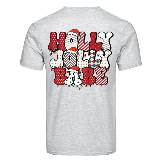 Master Maker Crafts -  DTF Heat Transfer Only - Holly Jolly Babe 10" (Shirt/Tote NOT Included)