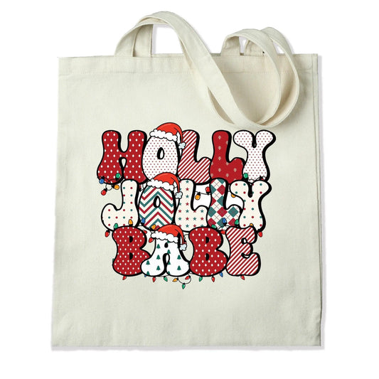 Master Maker Crafts -  DTF Heat Transfer Only - Holly Jolly Babe 10" (Shirt/Tote NOT Included)