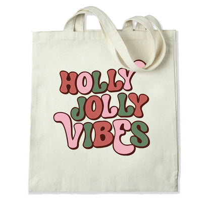 Master Maker Crafts -  DTF Heat Transfer Only - Holly Jolly Vibes 10" (Shirt/Tote NOT Included)