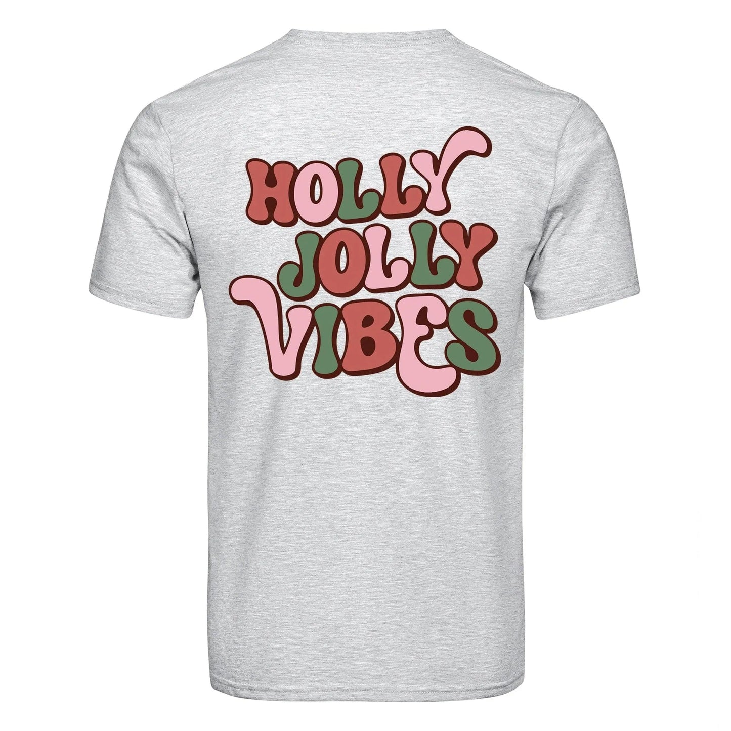Master Maker Crafts -  DTF Heat Transfer Only - Holly Jolly Vibes 10" (Shirt/Tote NOT Included)