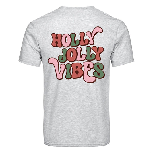 Master Maker Crafts -  DTF Heat Transfer Only - Holly Jolly Vibes 10" (Shirt/Tote NOT Included)