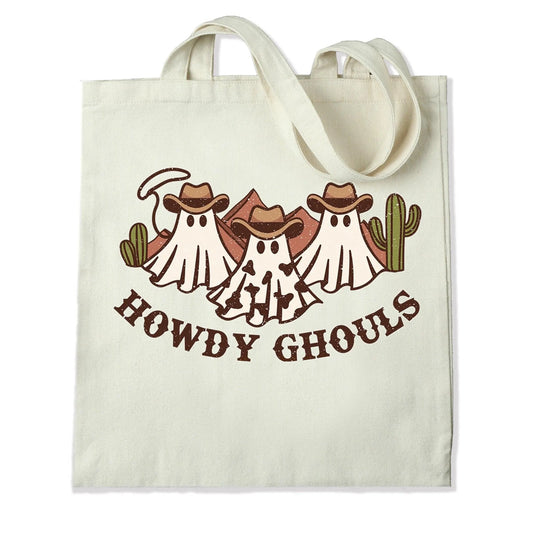 Master Maker Crafts -  DTF Heat Transfer Only - Howdy Ghouls 10" (Shirt/Tote NOT Included)