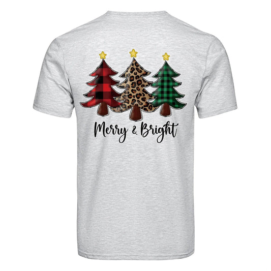 Master Maker Crafts -  DTF Heat Transfer Only - Merry & Bright Plaid 10" (Shirt/Tote NOT Included)