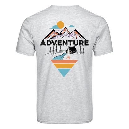 Master Maker Crafts -  DTF Heat Transfer Only - Mountain Adventure - 10" (Shirt/Tote NOT Included)