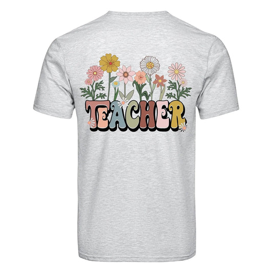 Master Maker Crafts -  DTF Heat Transfer Only - Teacher Garden - 10" (Shirt/Tote NOT Included)