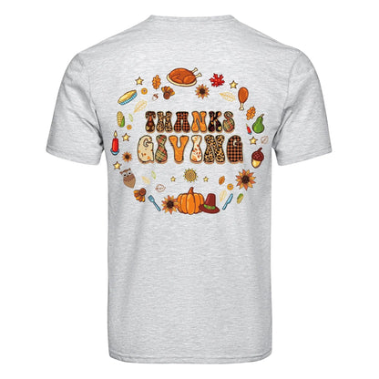 Master Maker Crafts -  DTF Heat Transfer Only - Thanksgiving Feast - 10" (Shirt/Tote NOT Included)