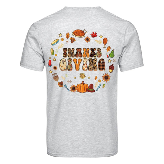 Master Maker Crafts -  DTF Heat Transfer Only - Thanksgiving Feast - 10" (Shirt/Tote NOT Included)