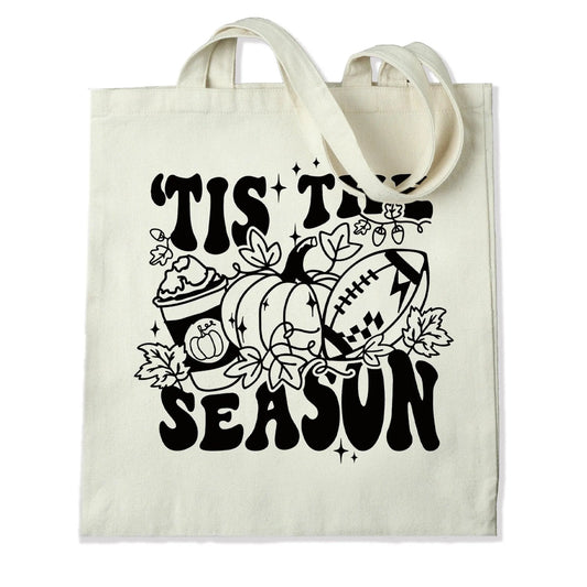 Master Maker Crafts -  DTF Heat Transfer Only - Tis the Season Black - 10" (Shirt/Tote NOT Included)