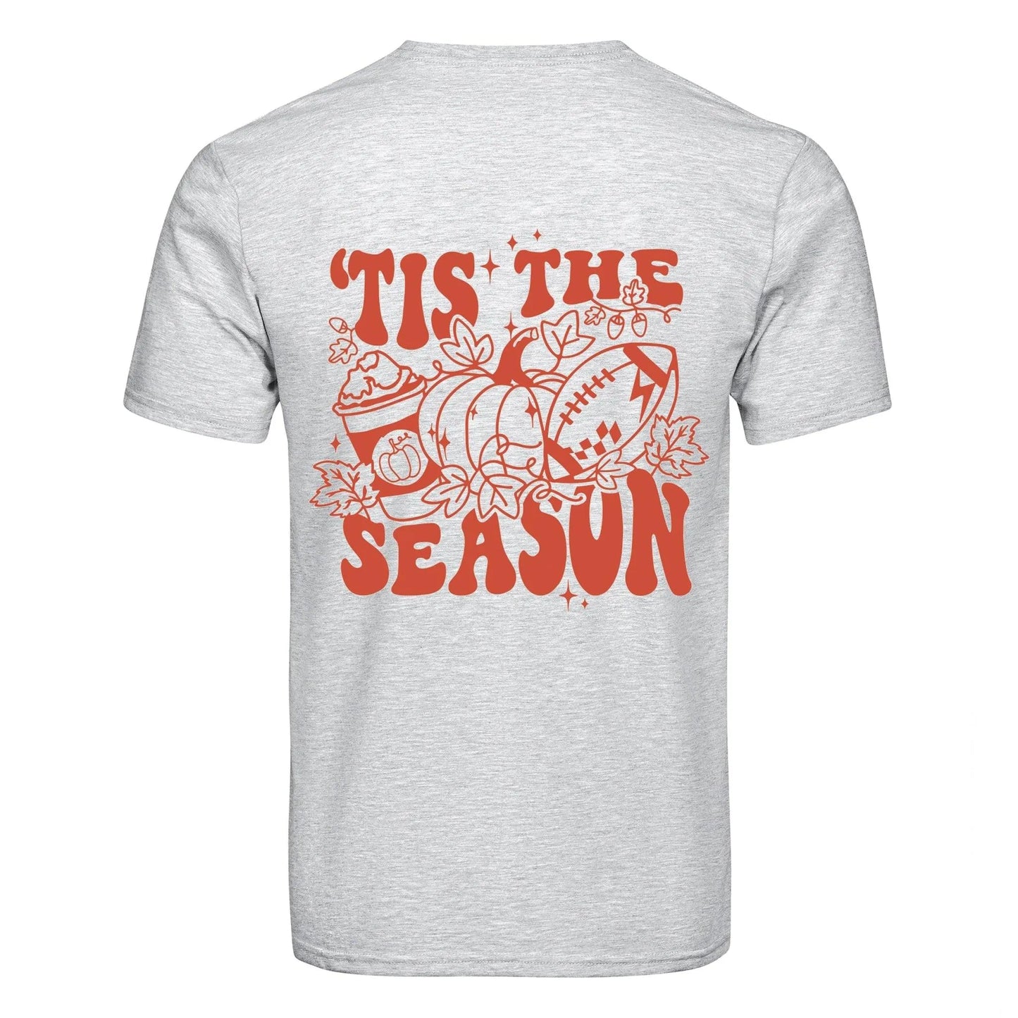 Master Maker Crafts -  DTF Heat Transfer Only - Tis the Season Orange - 10" (Shirt/Tote NOT Included)
