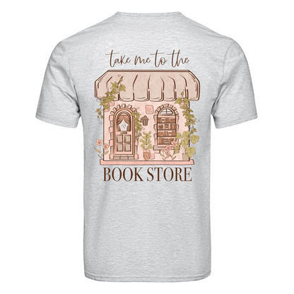 Master Maker Crafts -  DTF Heat Transfer Only - To The Book Store 10" (Shirt/Tote NOT Included)