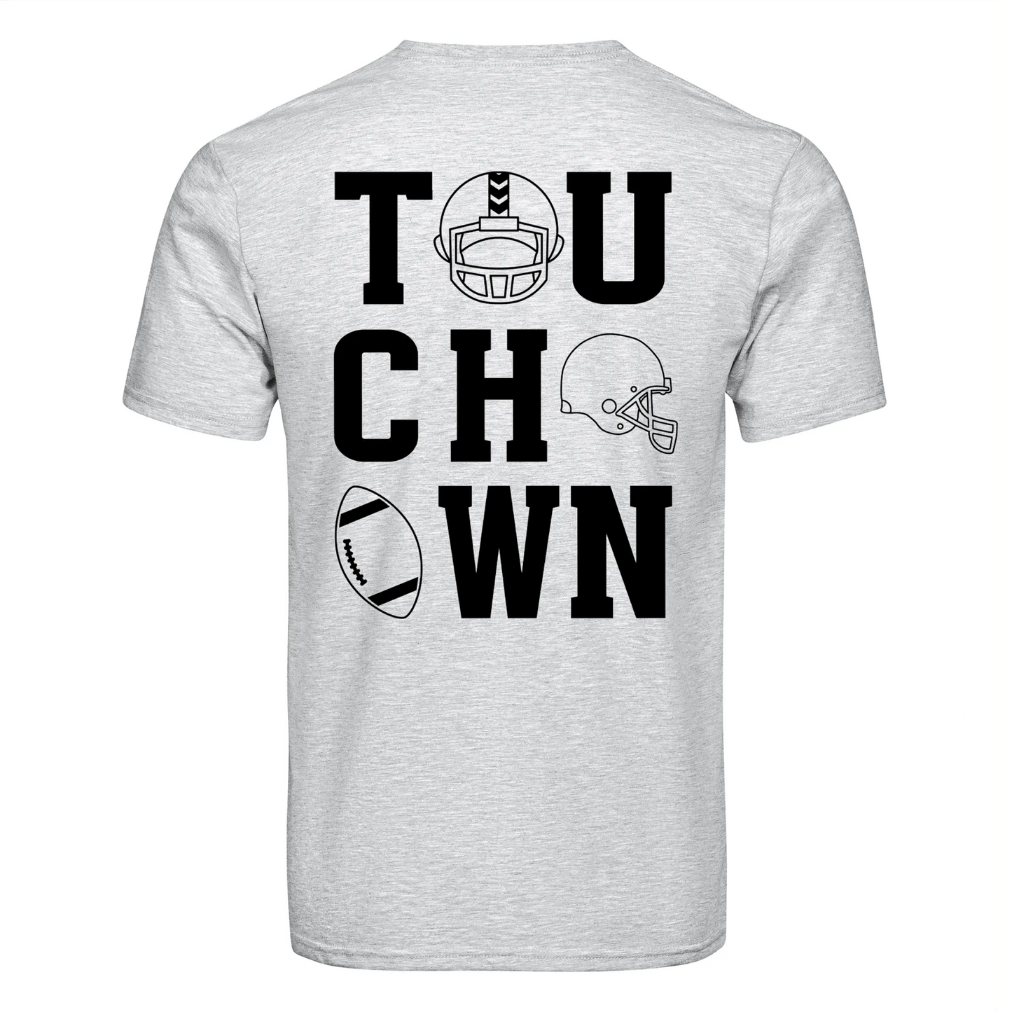 Master Maker Crafts -  DTF Heat Transfer Only - Touchdown Black 10" (Shirt/Tote NOT Included)
