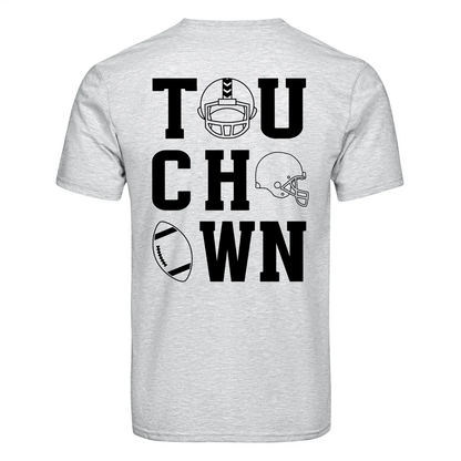 Master Maker Crafts -  DTF Heat Transfer Only - Touchdown Black 10" (Shirt/Tote NOT Included)