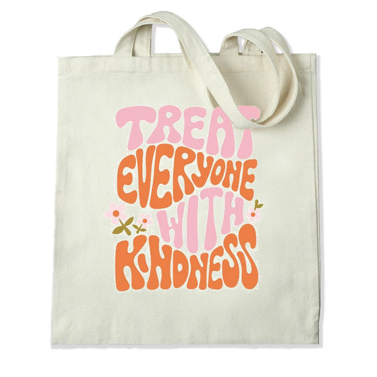 Master Maker Crafts -  DTF Heat Transfer Only - Treat With Kindness - 10" (Shirt/Tote NOT Included)