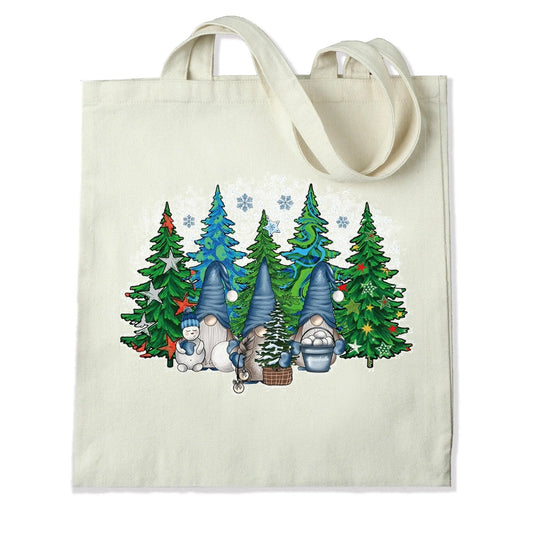 Master Maker Crafts -  DTF Heat Transfer Only - Trees & Gnomes - 10" (Shirt/Tote NOT Included)