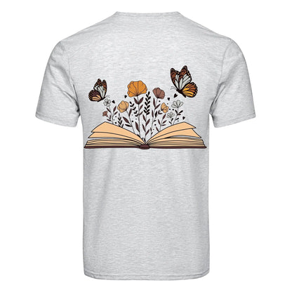 Master Maker Crafts -  DTF Heat Transfer Only - Wild Garden Book - 10" (Shirt/Tote NOT Included)