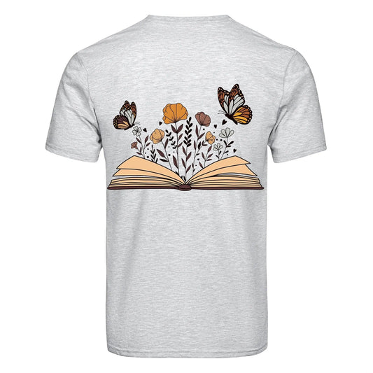 Master Maker Crafts -  DTF Heat Transfer Only - Wild Garden Book - 10" (Shirt/Tote NOT Included)