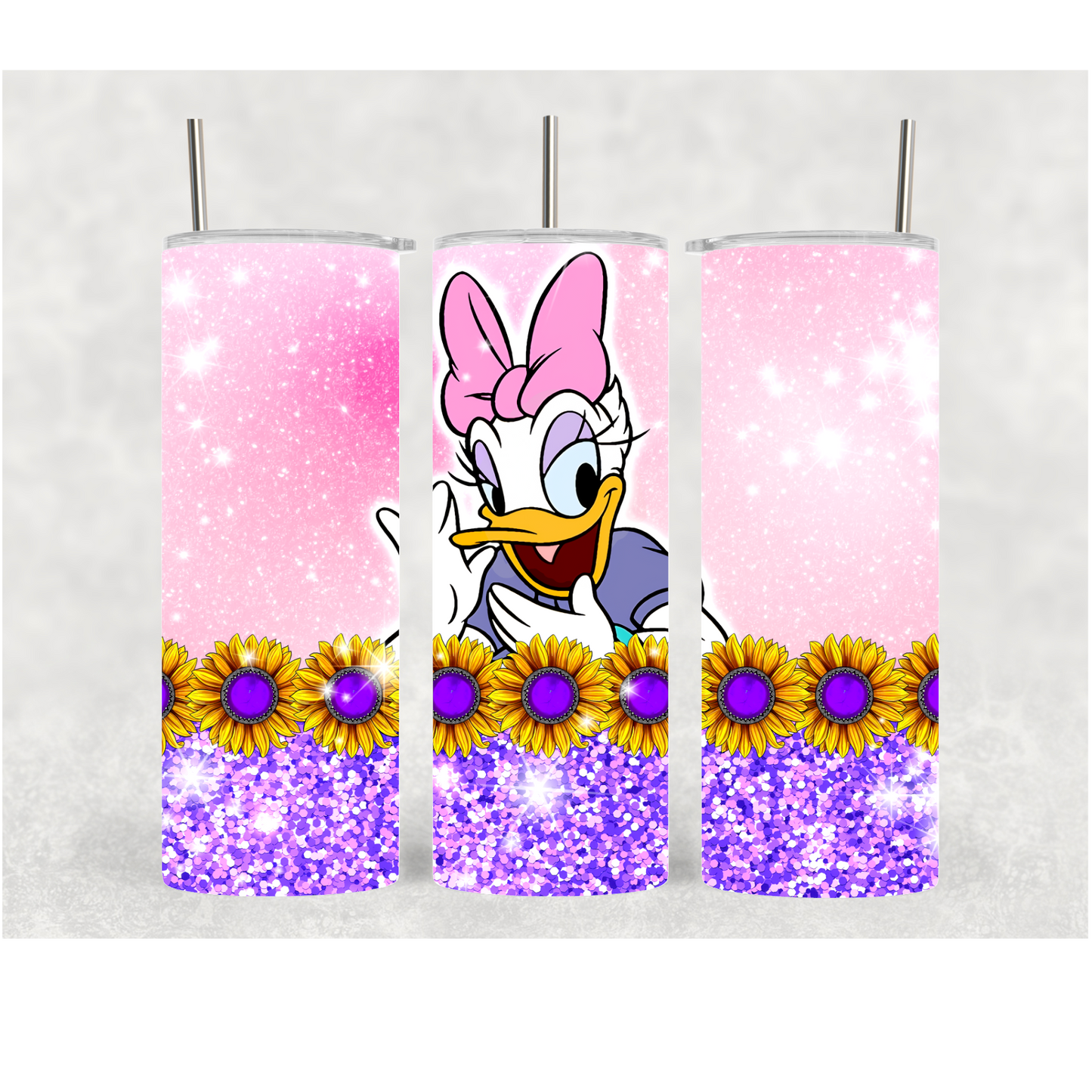 20oz Duck Sunflower