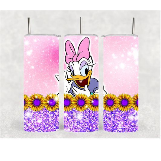 20oz Duck Sunflower