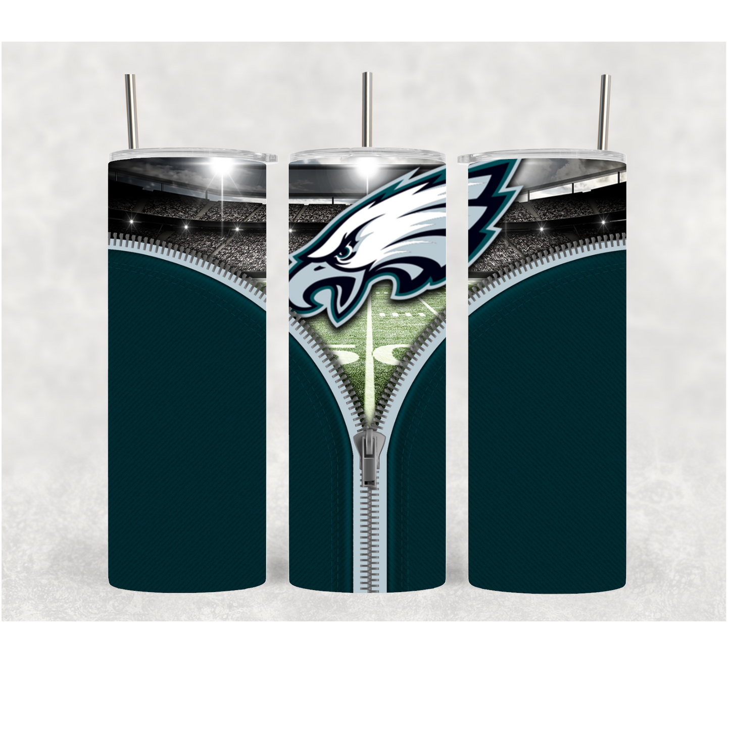 20oz Eagles Zipper