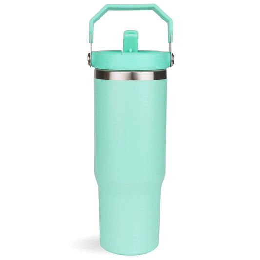 Master Maker Crafts -  22 oz Everyday Flip Straw Tumbler - Aqua
