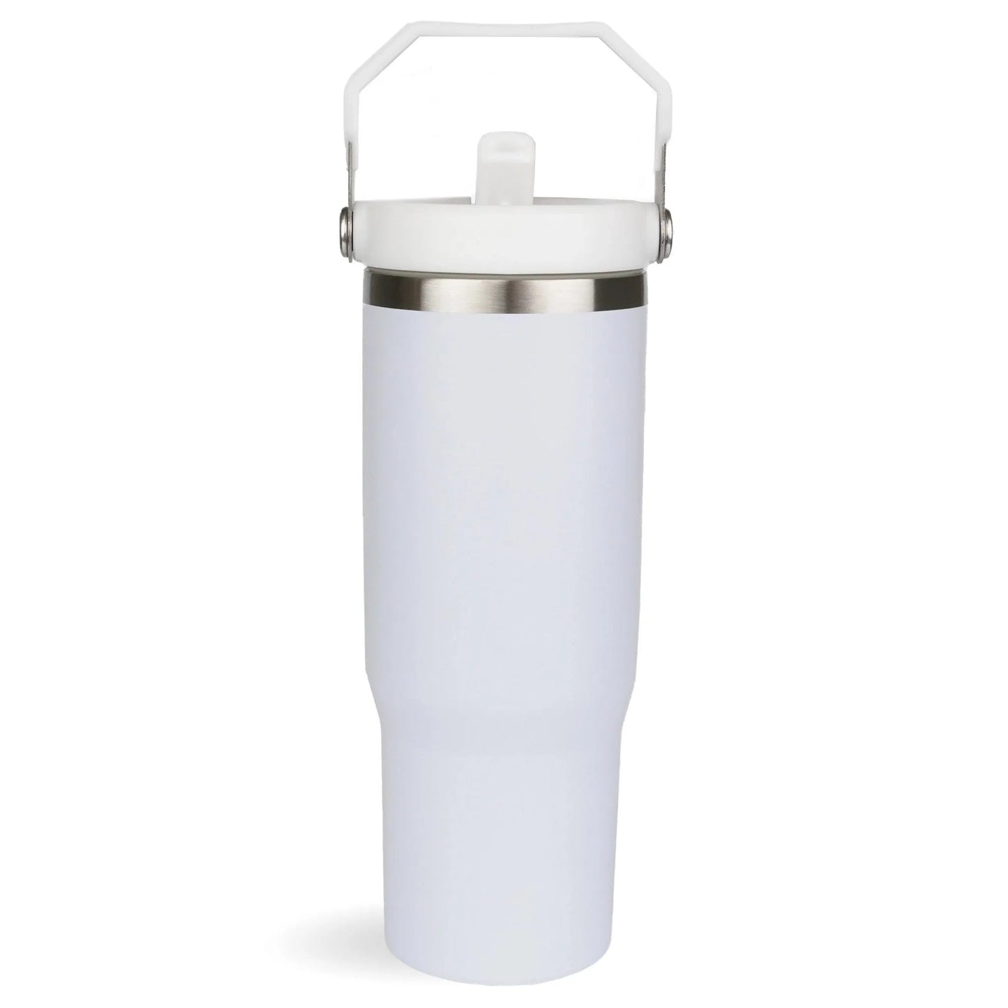 Master Maker Crafts -  22 oz Everyday Flip Straw Tumbler - White