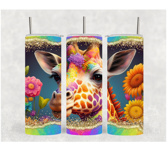 20oz Giraffe Bright