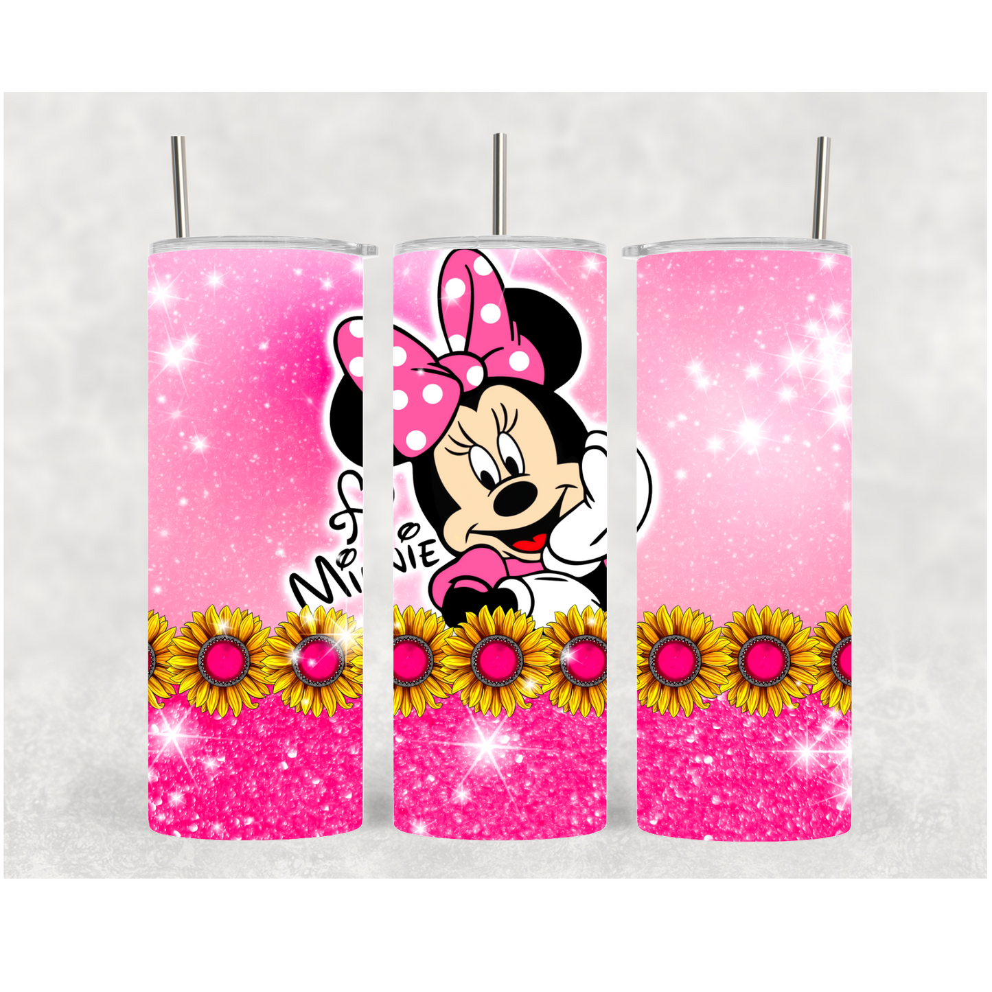 20oz Girl Mouse Sunflower