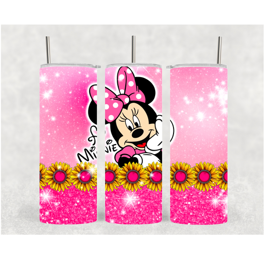 20oz Girl Mouse Sunflower