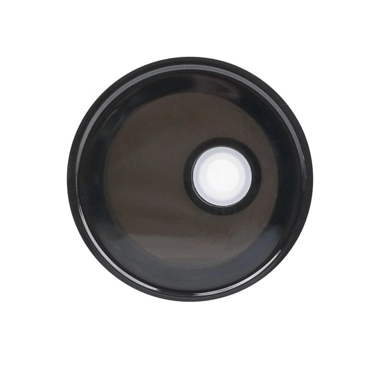 Master Maker Crafts -  16 oz Glass Can Single Wall - Black