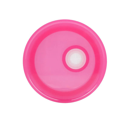 Master Maker Crafts -  16 oz Glass Can Single Wall - Bright Pink