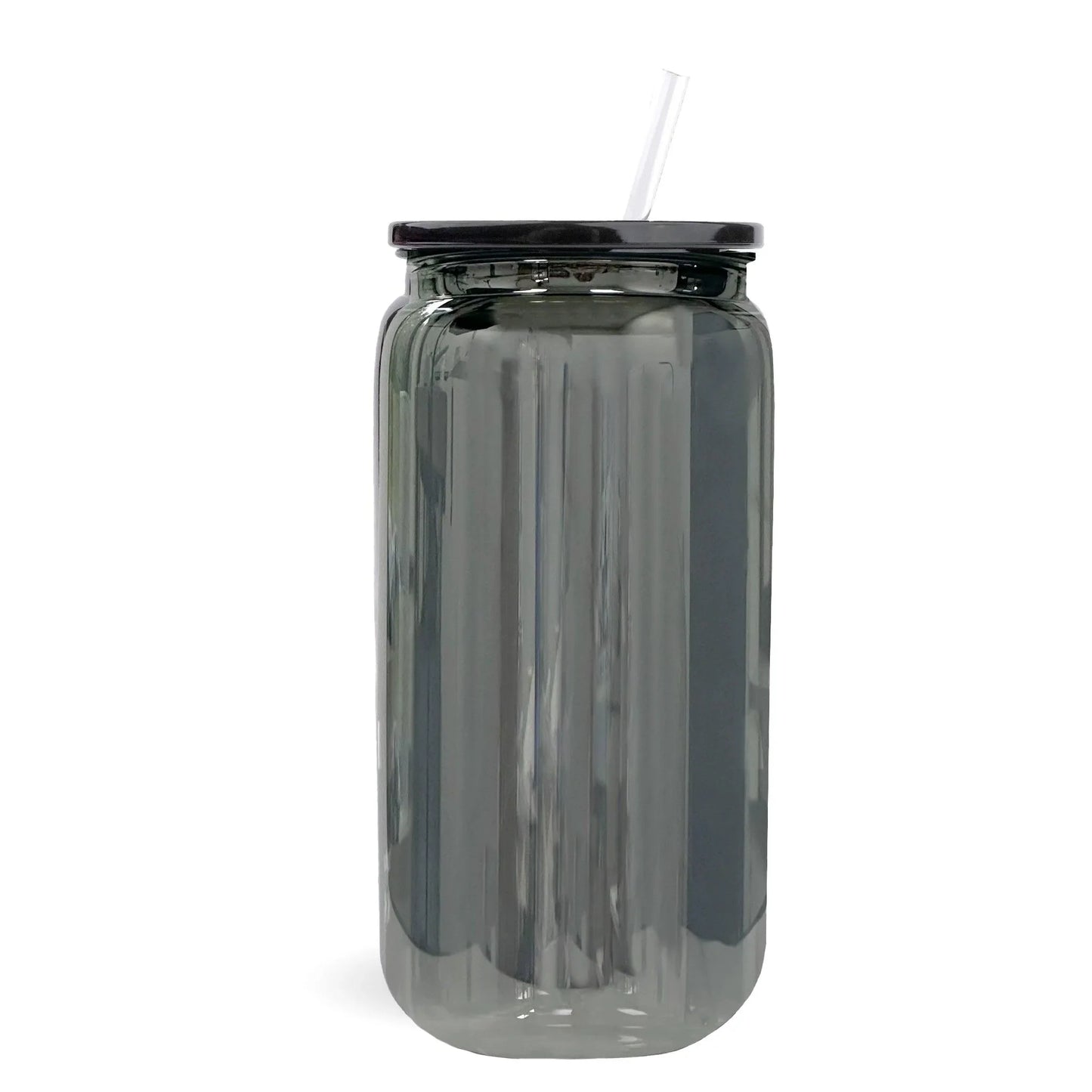 Master Maker Crafts -  16 oz Glass Can Single Wall - Mirrored