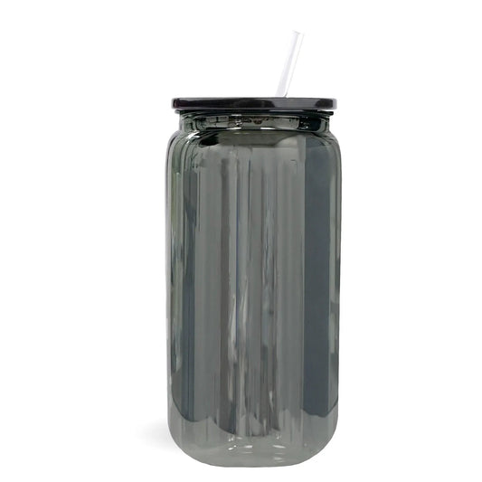 Master Maker Crafts -  16 oz Glass Can Single Wall - Mirrored