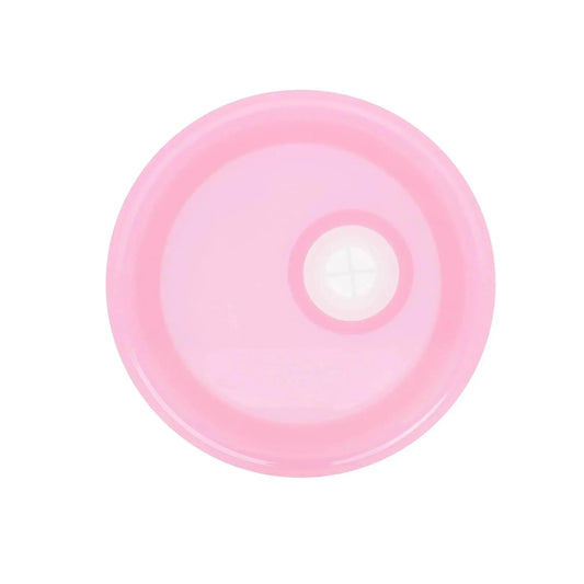 Master Maker Crafts -  16 oz Glass Can Single Wall - Shimmer Light Pink