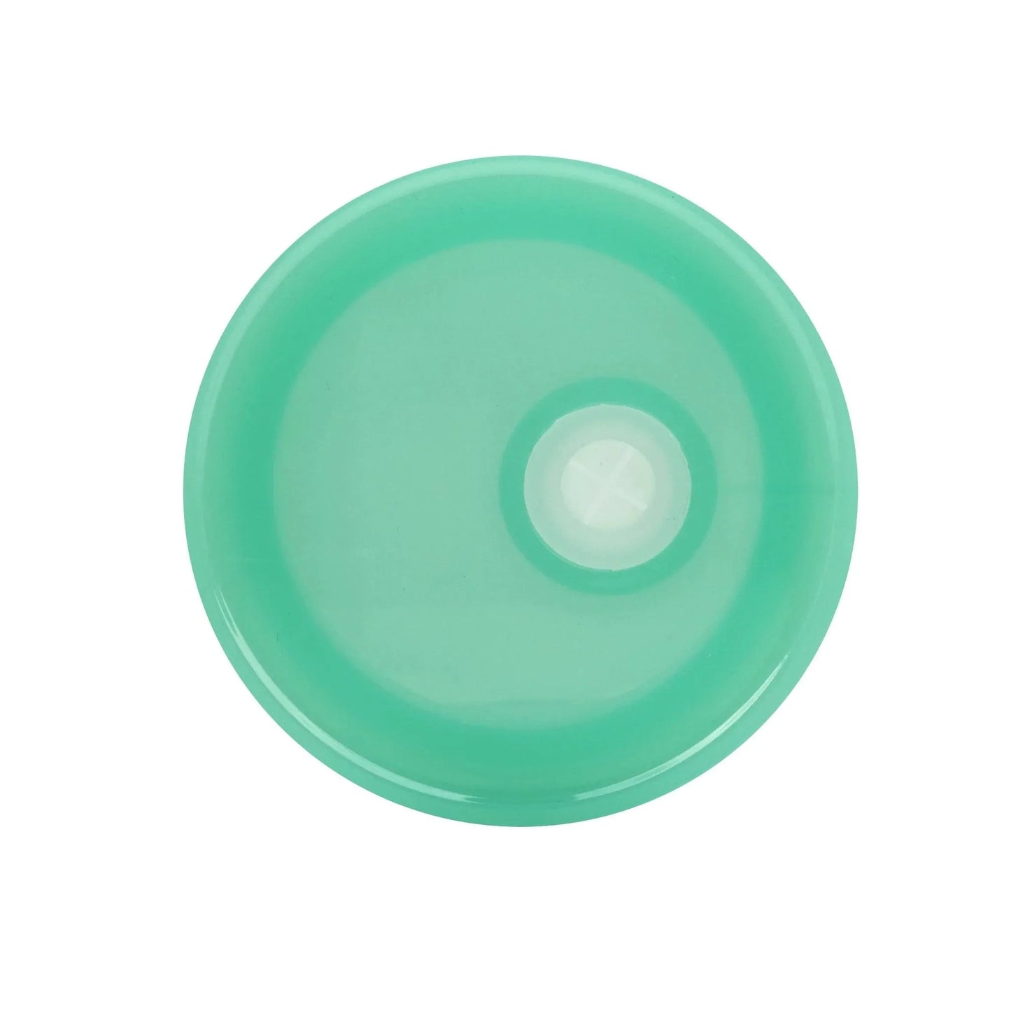 Master Maker Crafts -  16 oz Glass Can Single Wall - Shimmer Mint Green