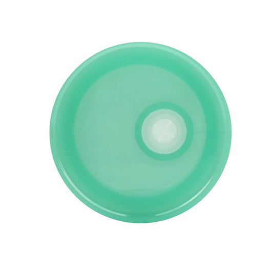 Master Maker Crafts -  16 oz Glass Can Single Wall - Shimmer Mint Green