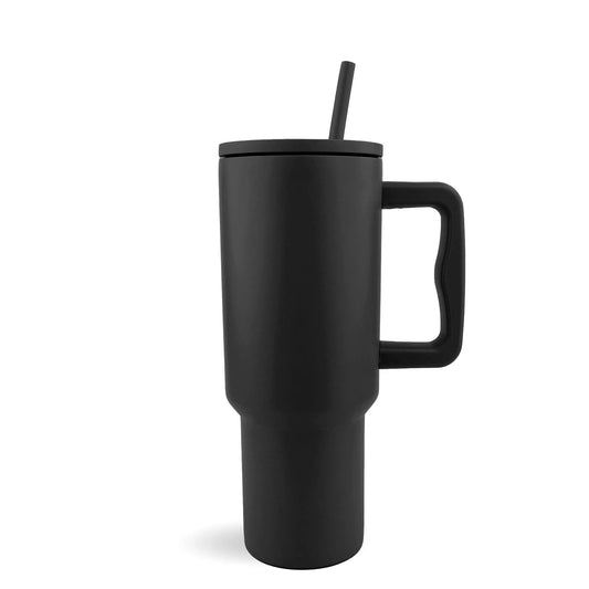 Master Maker Crafts -  40 oz Handled Tumbler Modern II Matte - Black