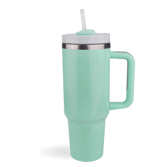 Master Maker Crafts -  40 oz Handled Tumbler Standard Glossy - Mint