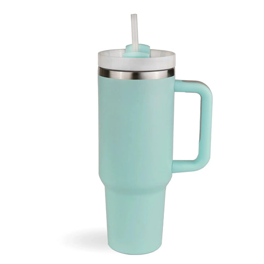 Master Maker Crafts -  40 oz Handled Tumbler Standard Matte - Mint