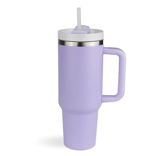 Master Maker Crafts -  40 oz Handled Tumbler Standard Matte - Purple