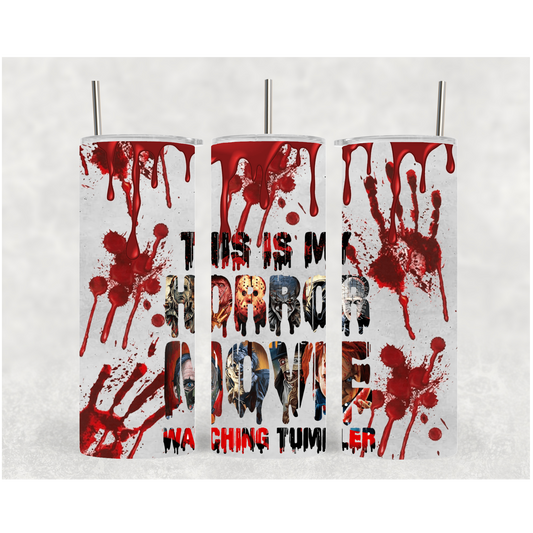 20oz Horror Movie Tumbler