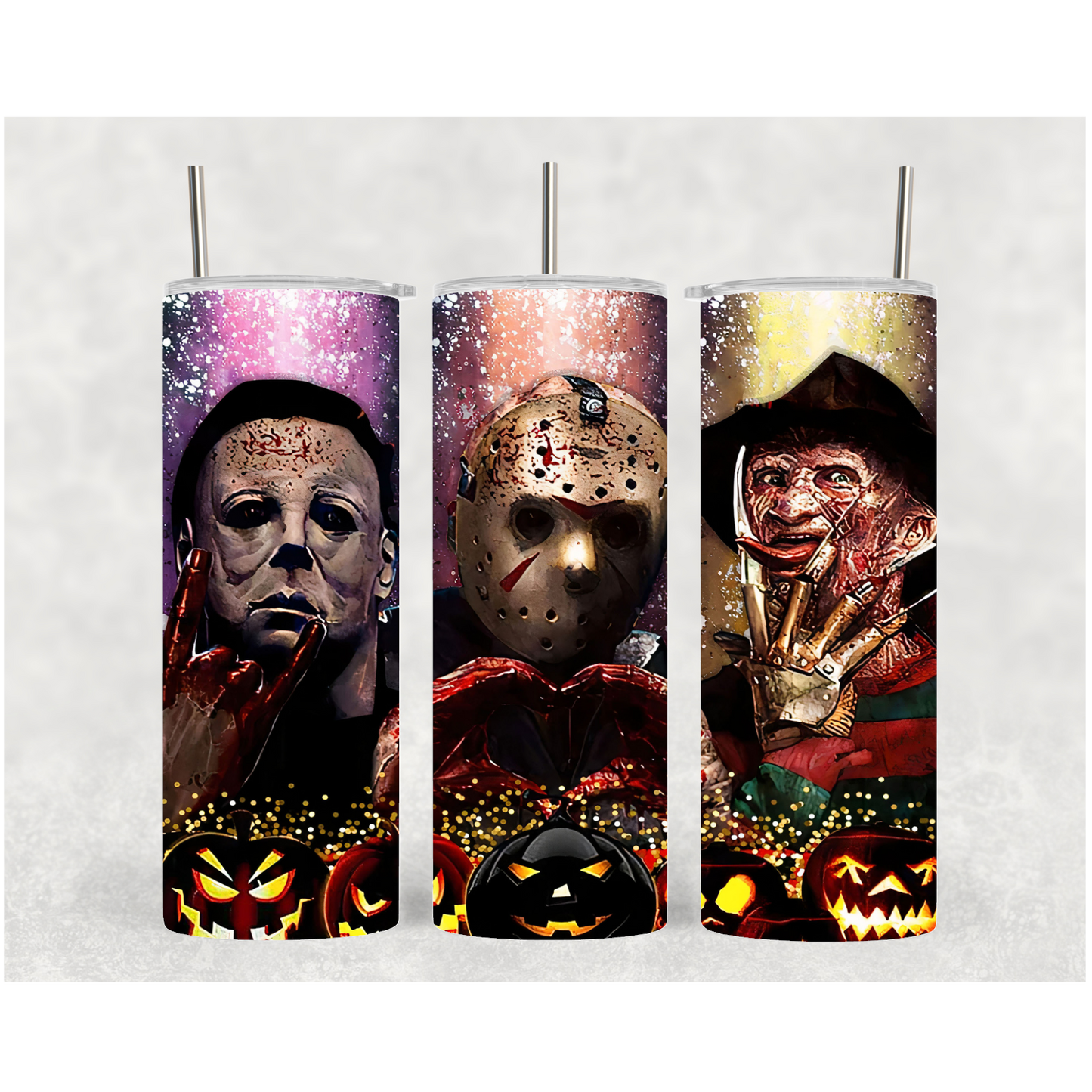 20oz Horror Pumpkin