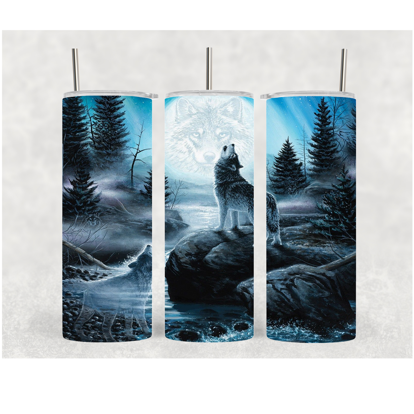 20oz Howling Wolf