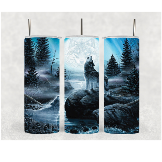 20oz Howling Wolf