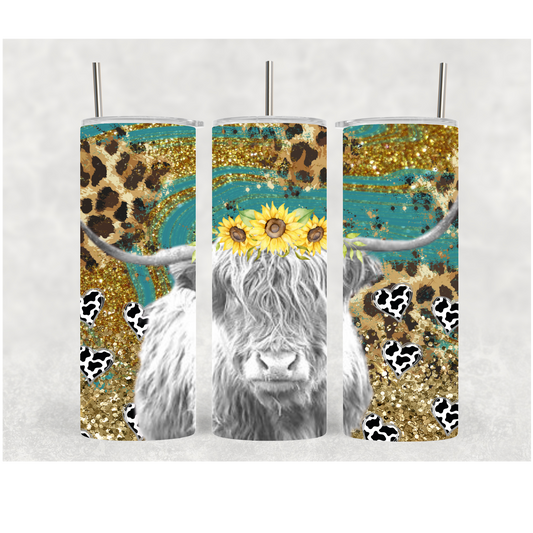 20oz Leopard Highland