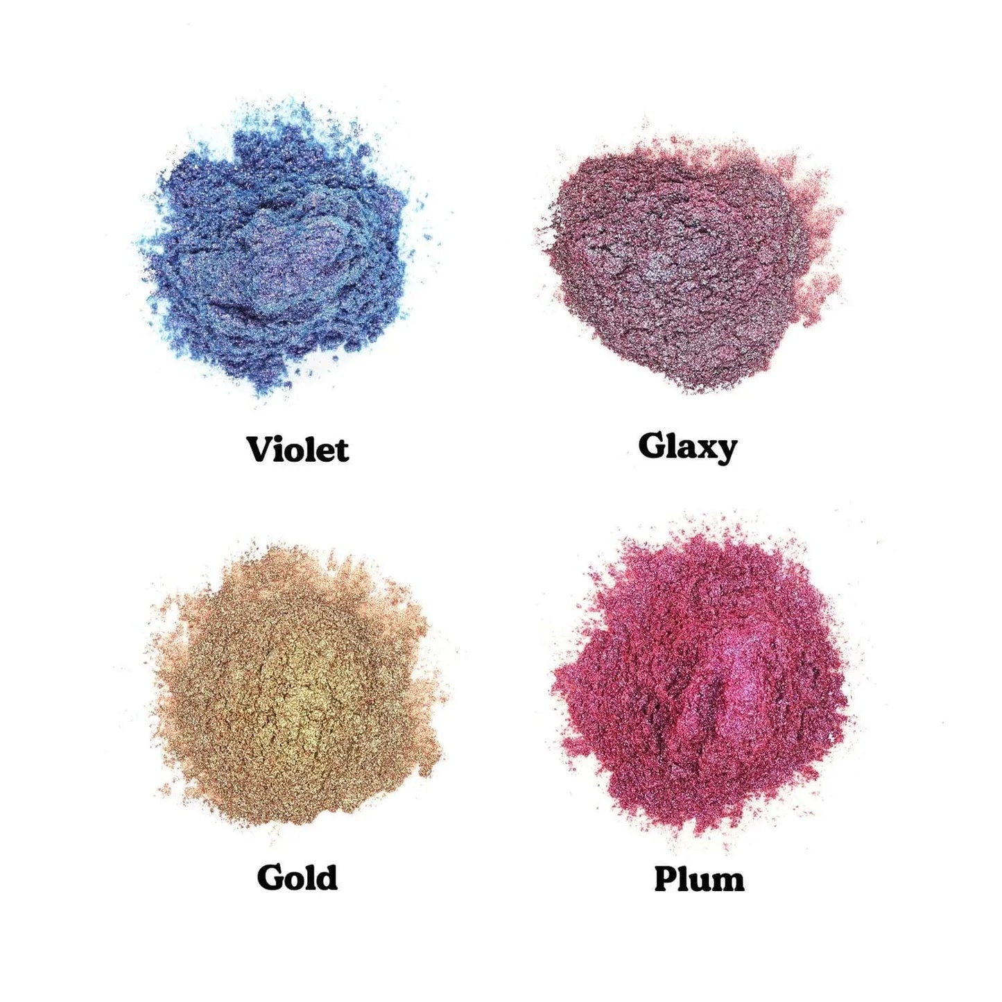 Let's Resin Chameleon Mica Powder - 4 Jar Set
