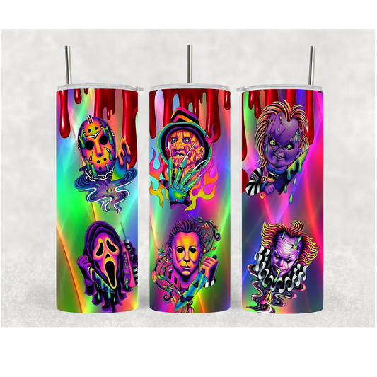 20oz Neon Horror