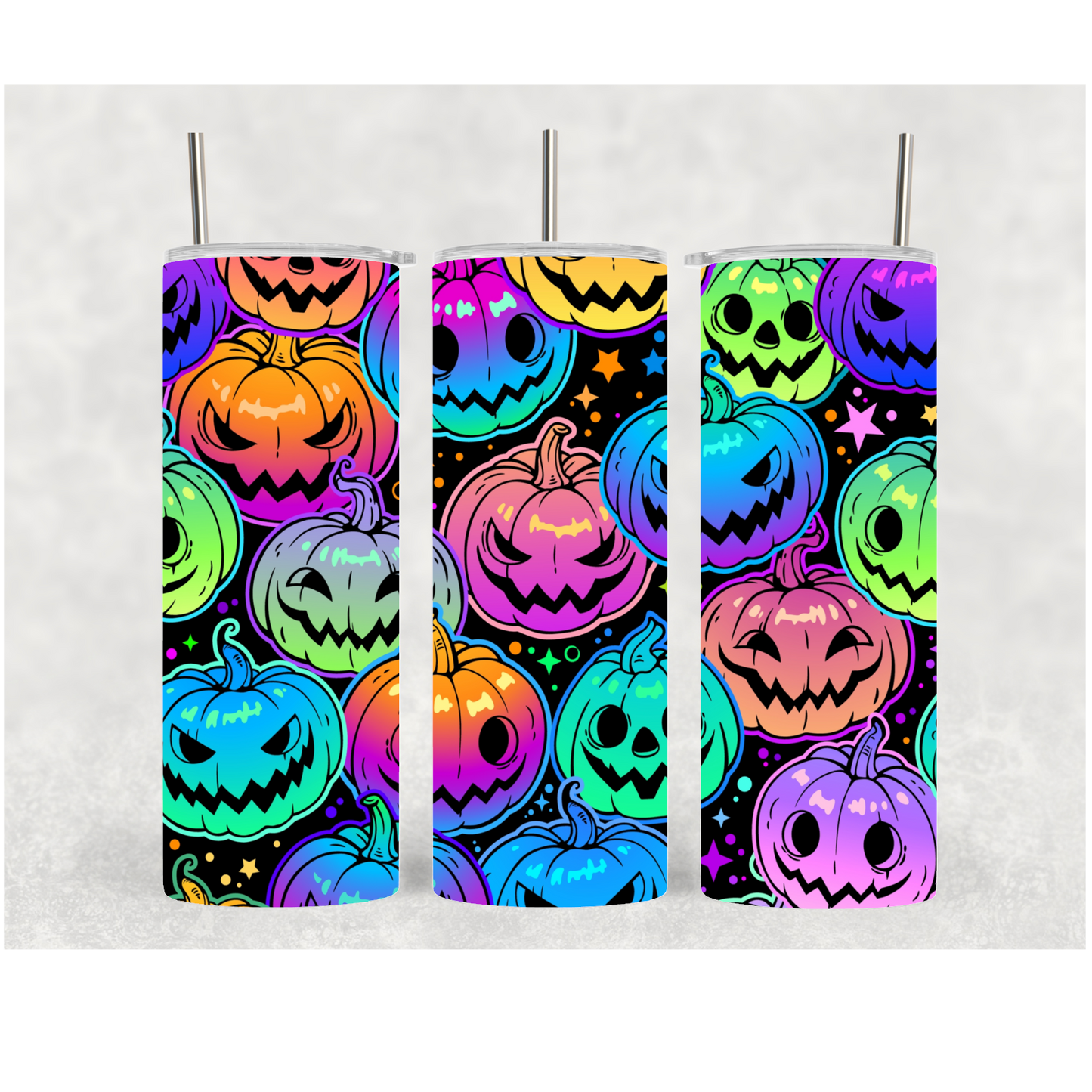 20oz Neon Pumpkin