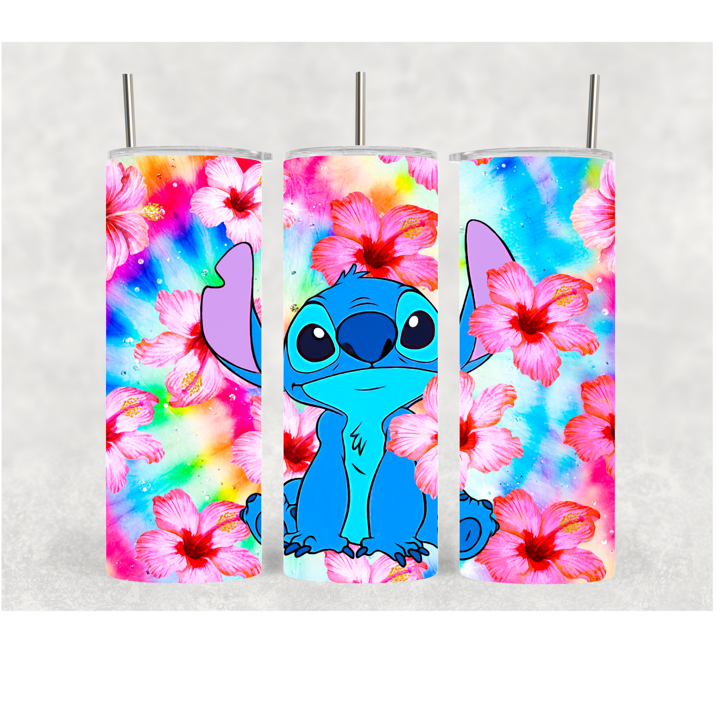 20oz Ohana Pink Flower