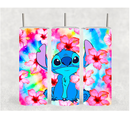 20oz Ohana Pink Flower